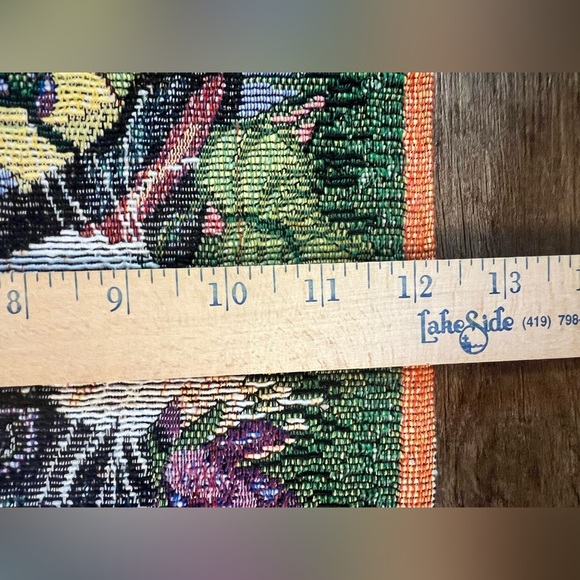 Lillian Vernon Easter Tapestry Table Runner Rabbits 70" Long &‎ 2 Placemats C33 - Picture 6 of 9